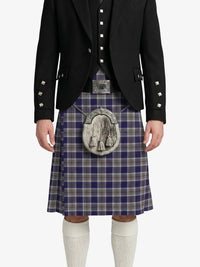 Bannockbane Silver Tartan Kilt