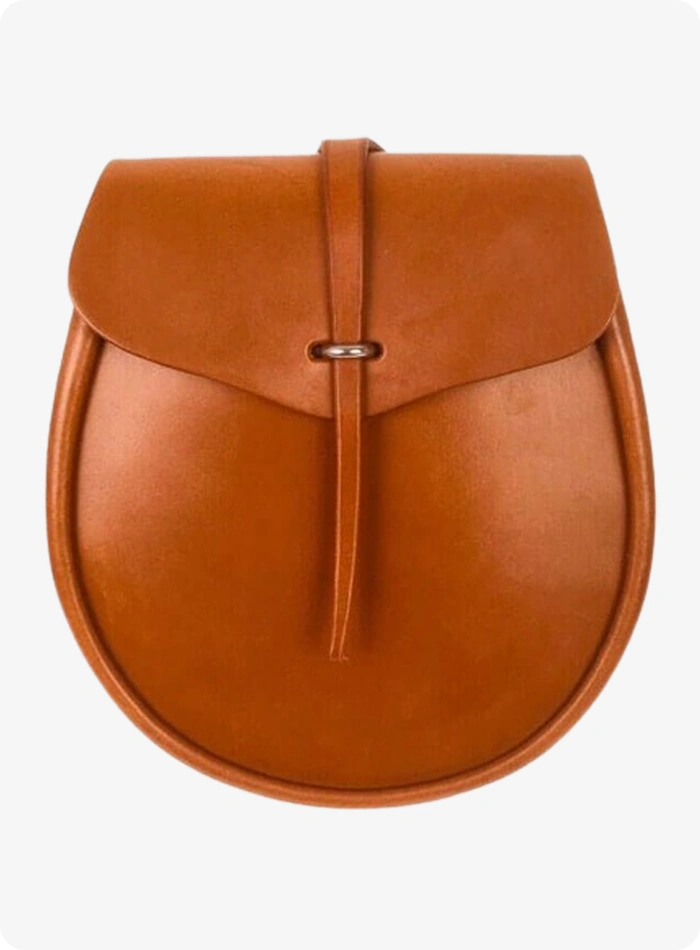 Brown Tan Kelso Leather Sporran