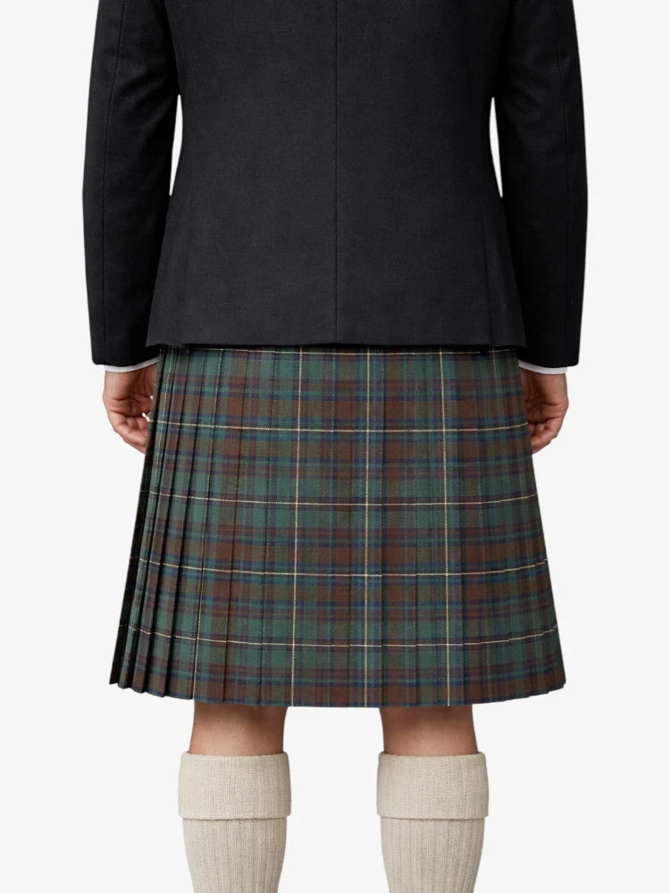 County Kerry Tartan Kilt Model Back