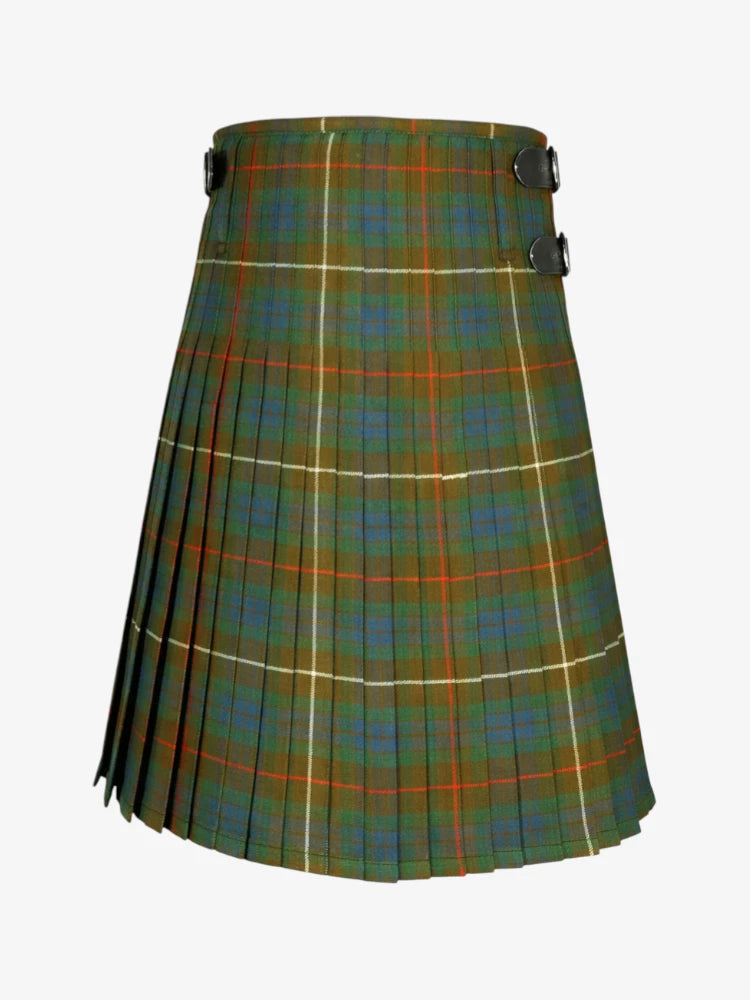 Fraser Hunting Tartan Kilt Back