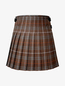 Fraser Weathered Tartan Kilt Back