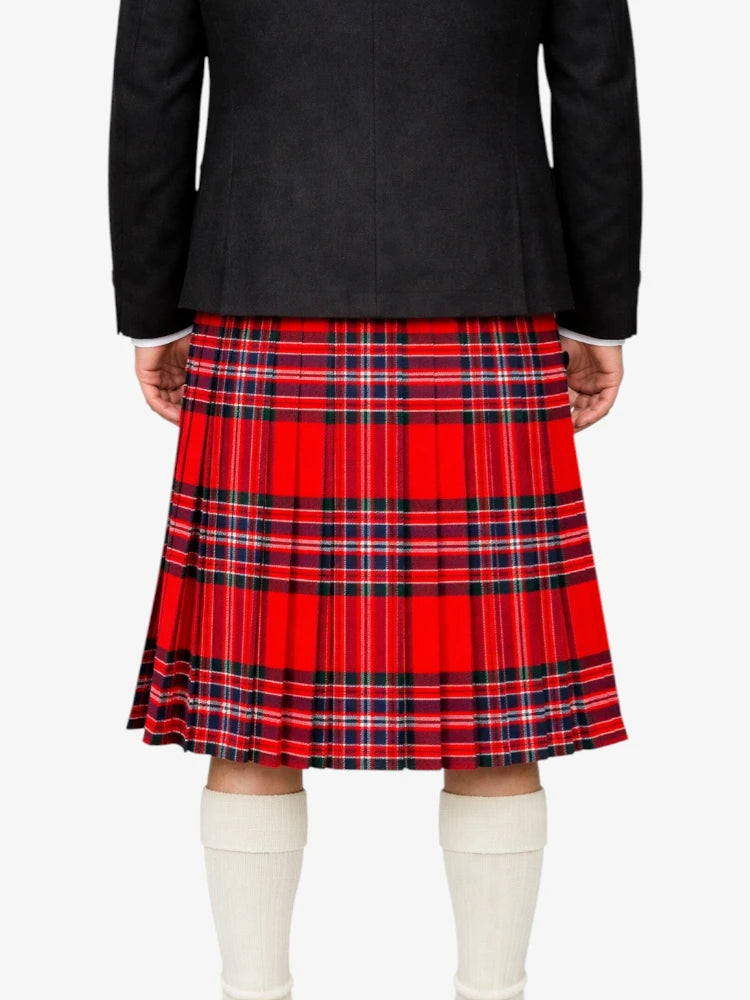 MacFarlane Red Modern Tartan Kilt