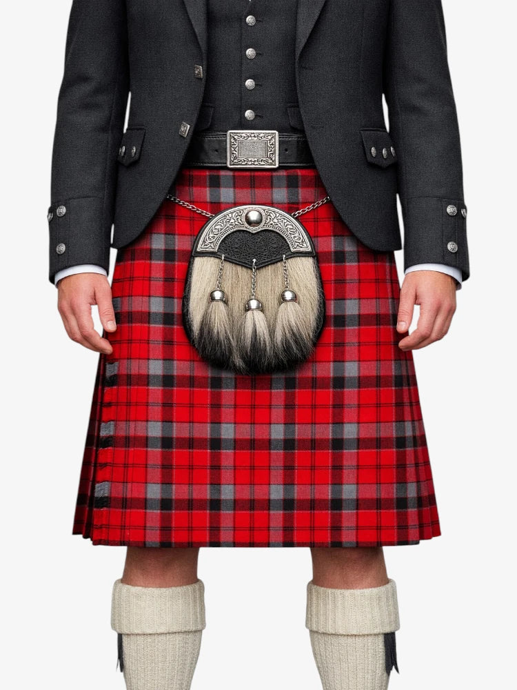 Robertson Red Weathered Tartan Kilt