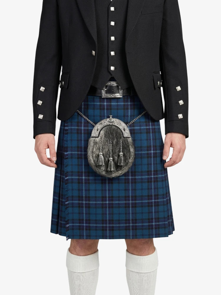 Scottish Thistle Tartan Kilt