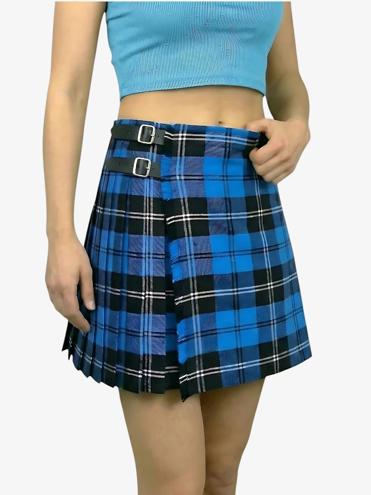 Women Ramsay Blue Tartan Kilt